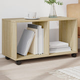  Rolling Cabinet  72X33X42.5 Cm Engineered Wood