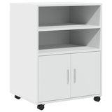 Rolling Cabinet 60X48X81 Cm Engineered Wood