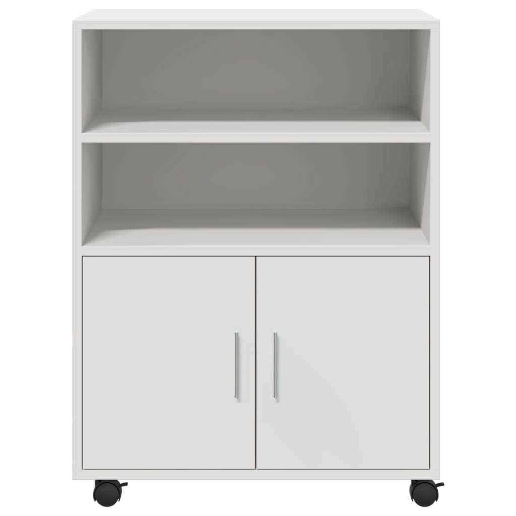 Rolling Cabinet 60X48X81 Cm Engineered Wood