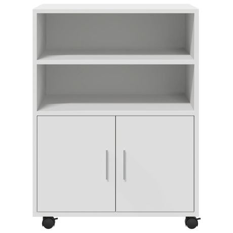 Rolling Cabinet 60X48X81 Cm Engineered Wood
