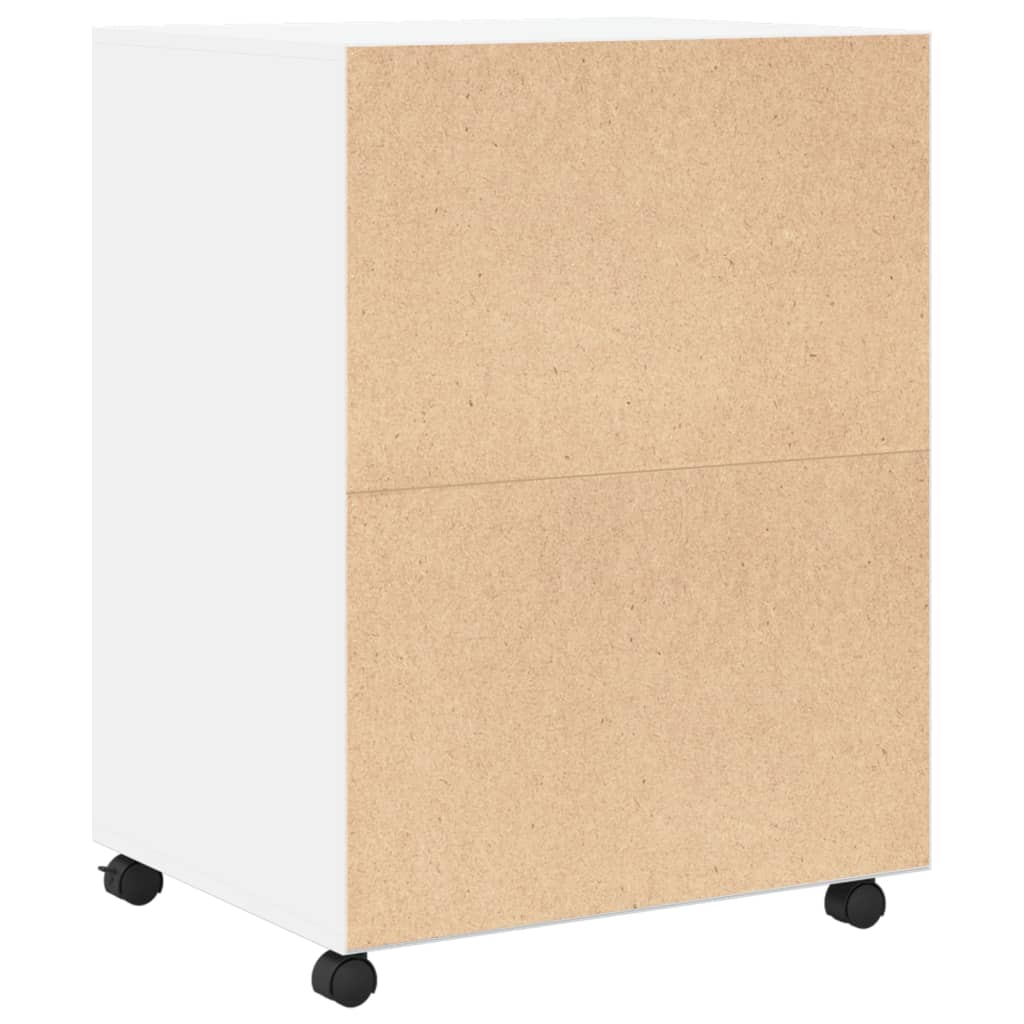 Rolling Cabinet 60X48X81 Cm Engineered Wood