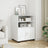 Rolling Cabinet 60X48X81 Cm Engineered Wood