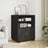 Rolling Cabinet 60X48X81 Cm Engineered Wood