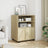 Rolling Cabinet 60X48X81 Cm Engineered Wood