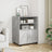 Rolling Cabinet 60X48X81 Cm Engineered Wood