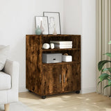 Rolling Cabinet 60X48X81 Cm Engineered Wood