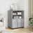Rolling Cabinet 60X48X81 Cm Engineered Wood