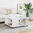 Coffee Table 80X80X40 Cm Engineered Wood