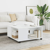 Coffee Table 80X80X40 Cm Engineered Wood