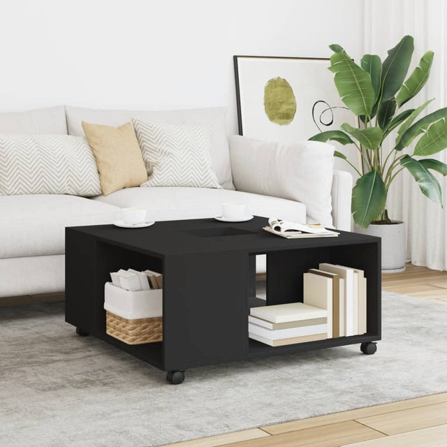 Coffee Table 80X80X40 Cm Engineered Wood