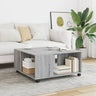 Coffee Table 80X80X40 Cm Engineered Wood