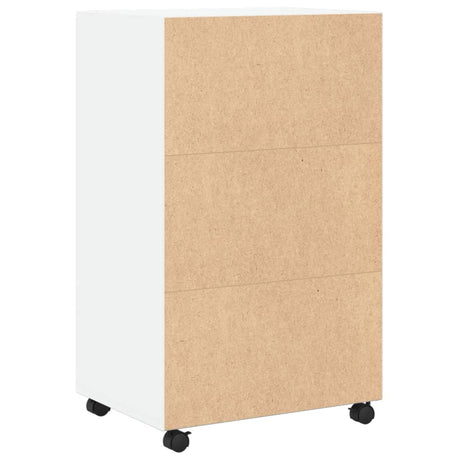 Rolling Cabinet 55X40X91 Cm Engineered Wood