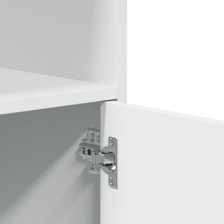 Rolling Cabinet 55X40X91 Cm Engineered Wood
