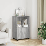 Rolling Cabinet 55X40X91 Cm Engineered Wood