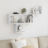 Wall Shelf 100X15X70 Cm Engineered Wood