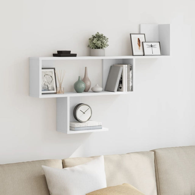 Wall Shelf 100X15X70 Cm Engineered Wood