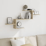Wall Shelf 104X15X49 Cm Engineered Wood