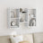Wall Shelf 96X18X60 Cm Engineered Wood