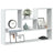 Wall Shelf 99X15X60 Cm Engineered Wood