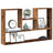 Wall Shelf 99X15X60 Cm Engineered Wood