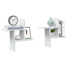 Wall Shelves 2 Pcs Engineered Wood