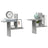 Wall Shelves 2 Pcs Engineered Wood