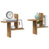 Wall Shelves 2 Pcs Engineered Wood