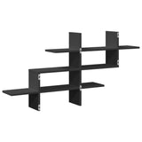 Wall Shelf 124.5X18X60.5 Cm Engineered Wood