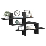 Wall Shelf 124.5X18X60.5 Cm Engineered Wood