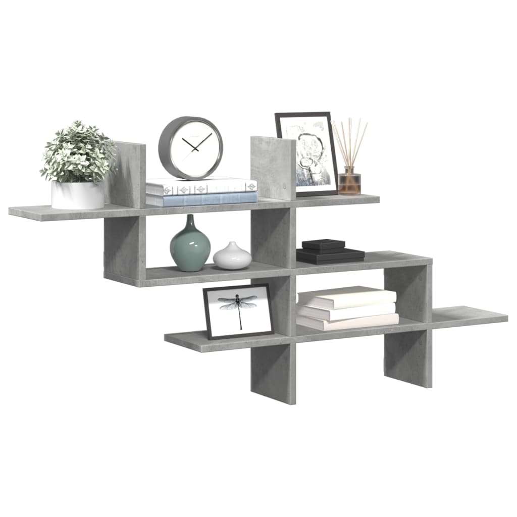 Wall Shelf 124.5X18X60.5 Cm Engineered Wood