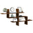 Wall Shelf 124.5X18X60.5 Cm Engineered Wood