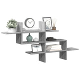 Wall Shelf 124.5X18X60.5 Cm Engineered Wood