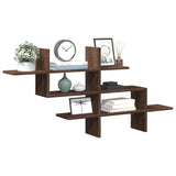Wall Shelf 124.5X18X60.5 Cm Engineered Wood