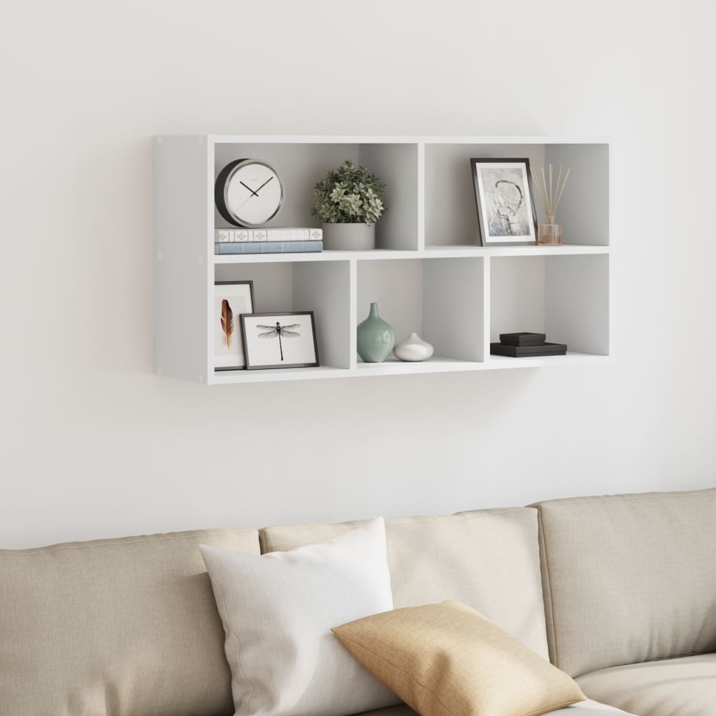 Wall Shelf 100X25X50 Cm Engineered Wood