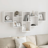Wall Shelf 159X18X66 Cm Engineered Wood