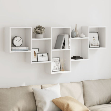 Wall Shelf 159X18X66 Cm Engineered Wood