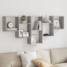Wall Shelf 159X18X66 Cm Engineered Wood