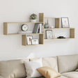 Wall Shelf 167.5X18X68 Cm Engineered Wood