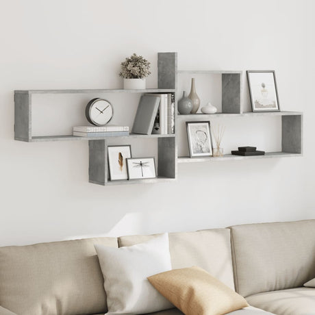 Wall Shelf 167.5X18X68 Cm Engineered Wood