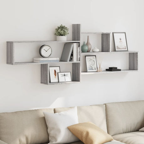 Wall Shelf 167.5X18X68 Cm Engineered Wood