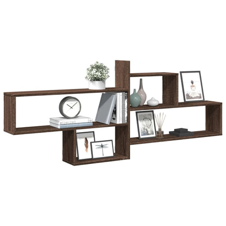 Wall Shelf 167.5X18X68 Cm Engineered Wood