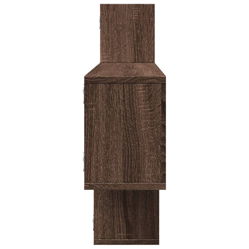Wall Shelf 167.5X18X68 Cm Engineered Wood