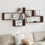 Wall Shelf 167.5X18X68 Cm Engineered Wood