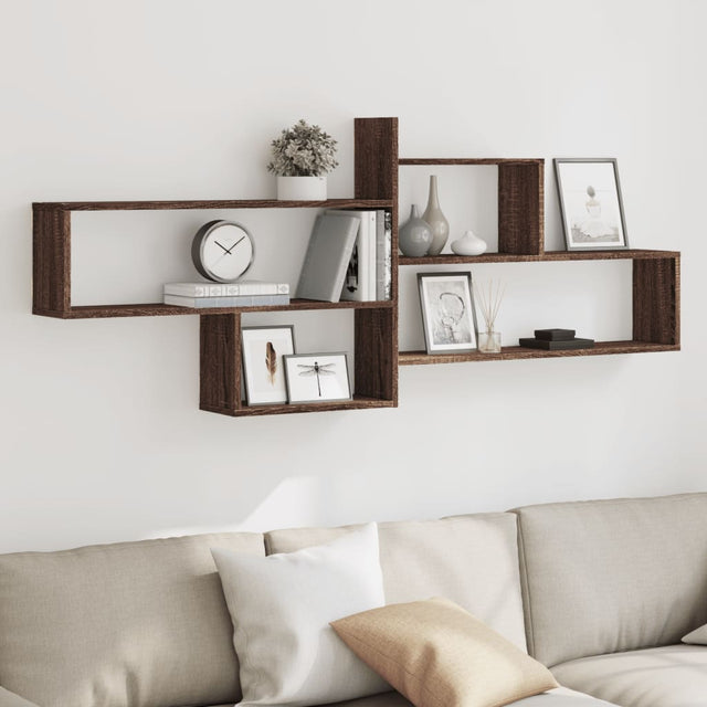 Wall Shelf 167.5X18X68 Cm Engineered Wood