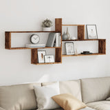 Wall Shelf 167.5X18X68 Cm Engineered Wood