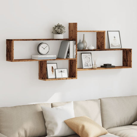 Wall Shelf 167.5X18X68 Cm Engineered Wood