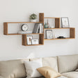 Wall Shelf 167.5X18X68 Cm Engineered Wood