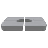4 Piece Parasol Base Set For Cross Stand Parasol 100 Kg Pp