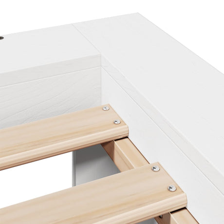 Bed Frame Without Mattress Small Single Solid Wood Pine