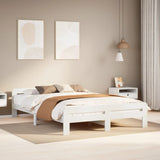 Bed Frame Without Mattress Solid Wood Pine